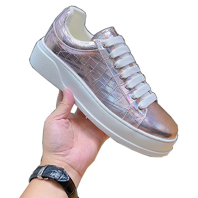 Vault Low-Top – Croc Green