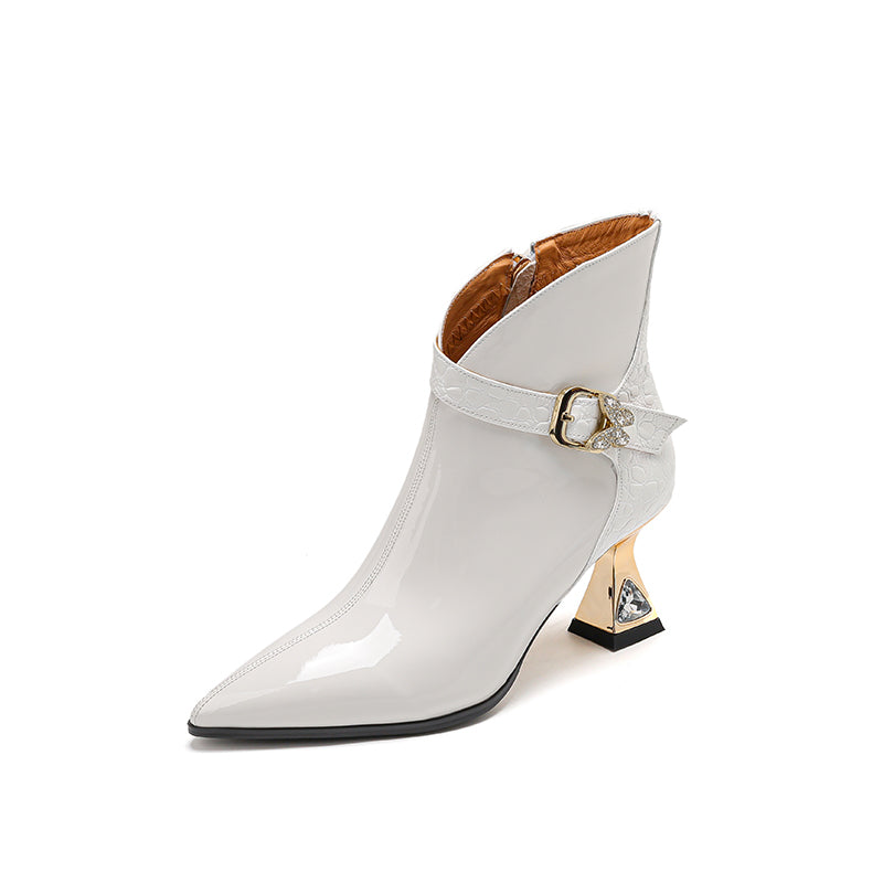 Ostranuxe Luxe Crocodile Booties