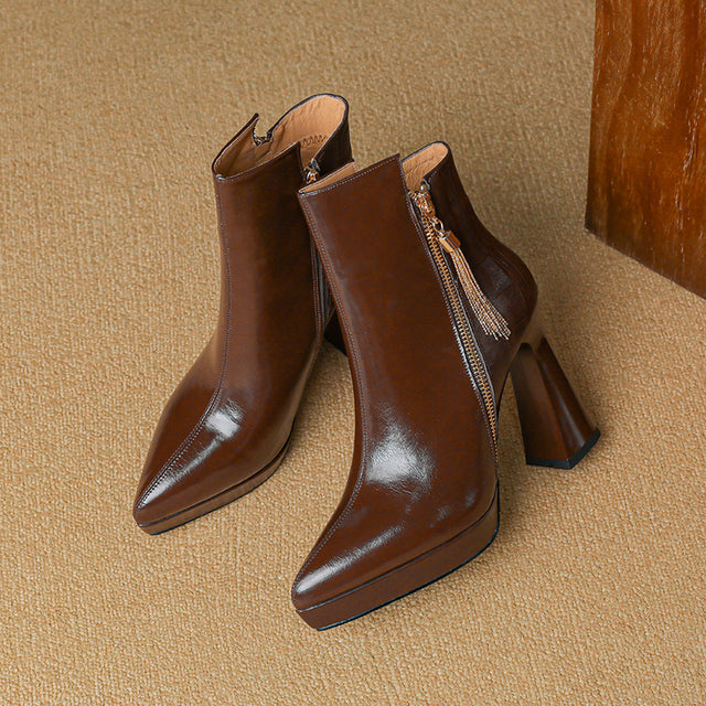 Glamour Step Luxe Booties