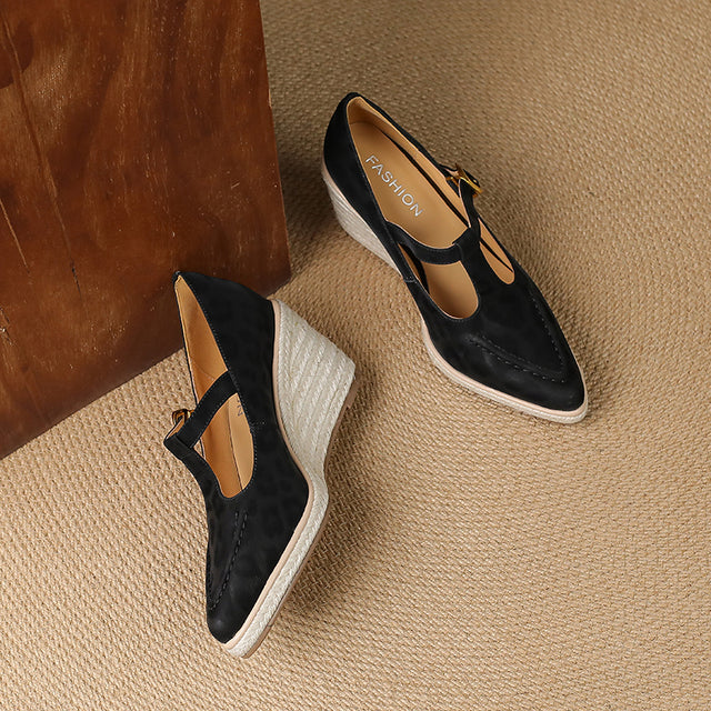 Aurastyle Veltique Slip-On Wedges