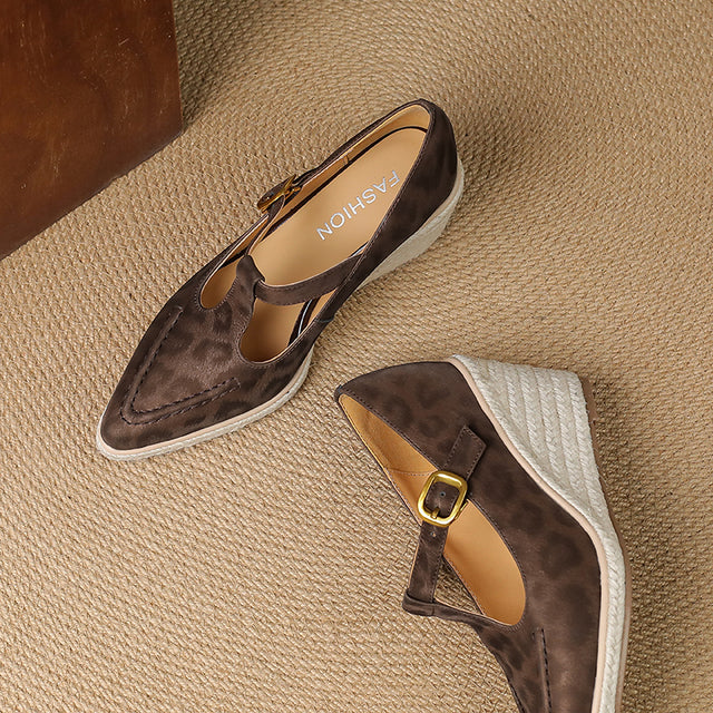 Aurastyle Veltique Slip-On Wedges