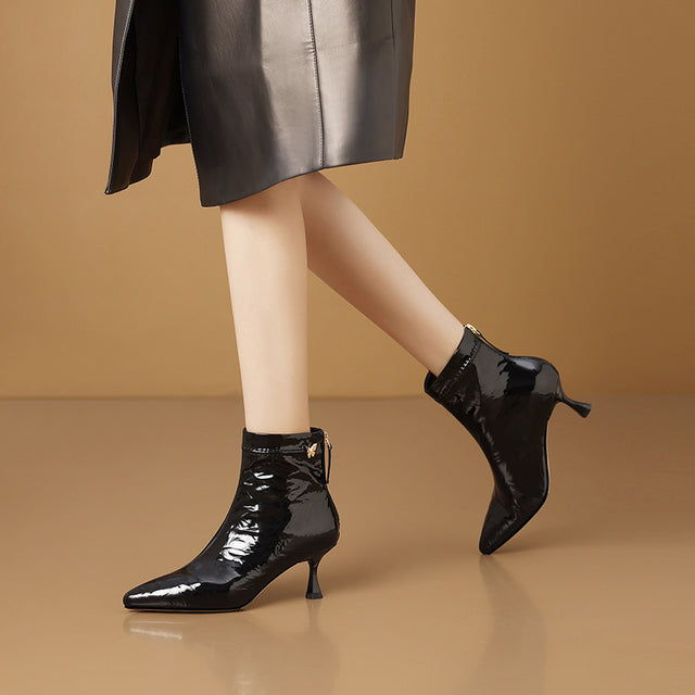 Ebonique Luxe Ankle Footwear