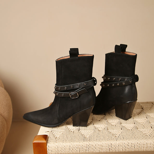 Diamoré Easy-Stride Ankle Booties