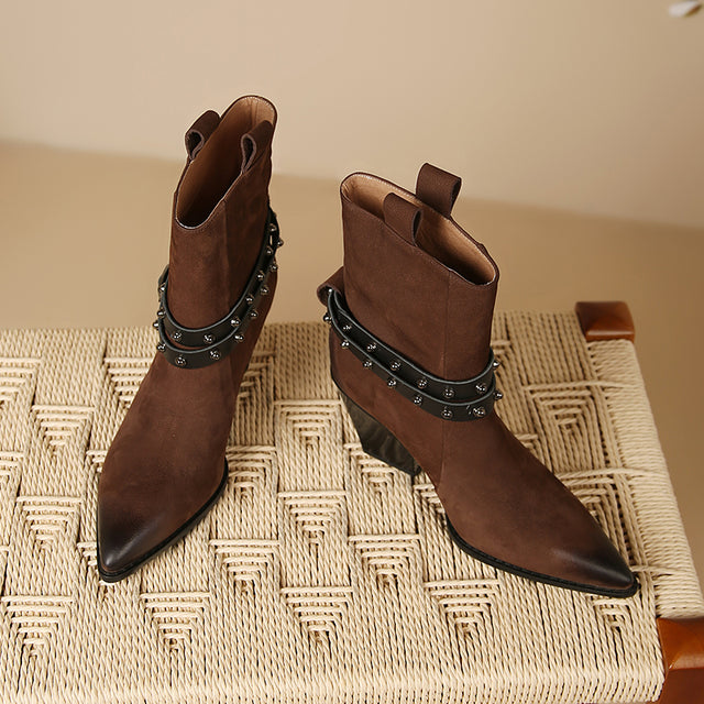 Diamoré Easy-Stride Ankle Booties