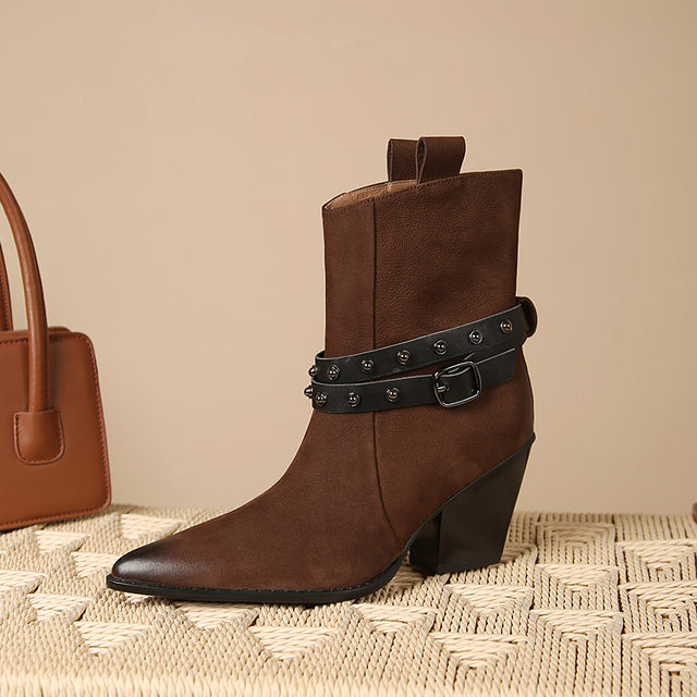 Diamoré Easy-Stride Ankle Booties