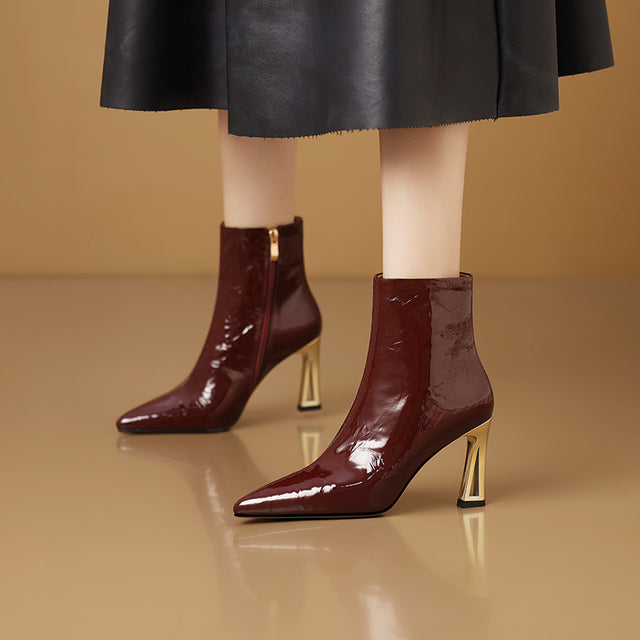 Fieralis Ankle Zip Boots