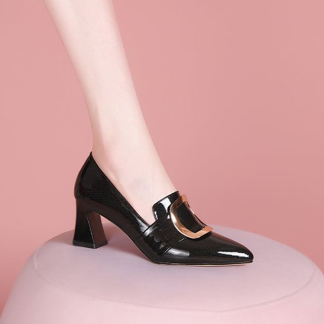 Veltique Luxe Croctex Glide Heels