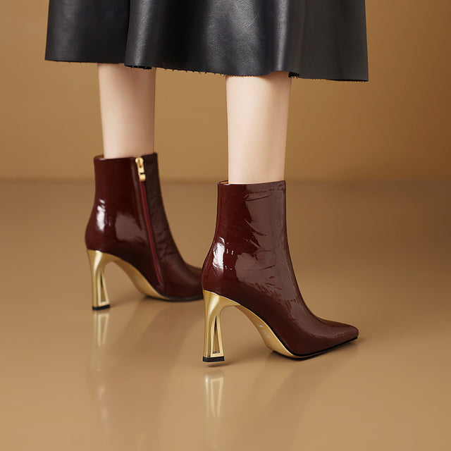 Fieralis Ankle Zip Boots