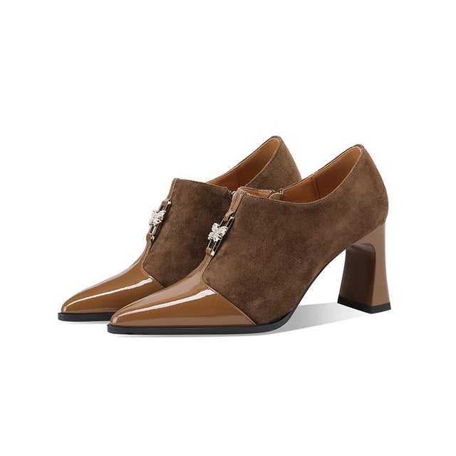 Chic Veltique Graceful Heel Slides