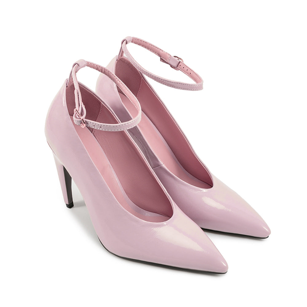 Ebonique Signature Ankle Strap Heels