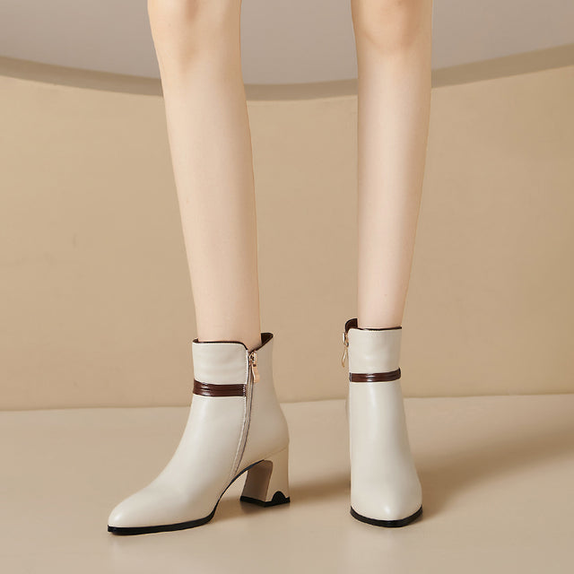 Veltique Croc Ankle Elegance