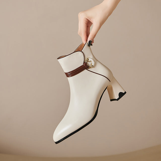 Veltique Croc Ankle Elegance