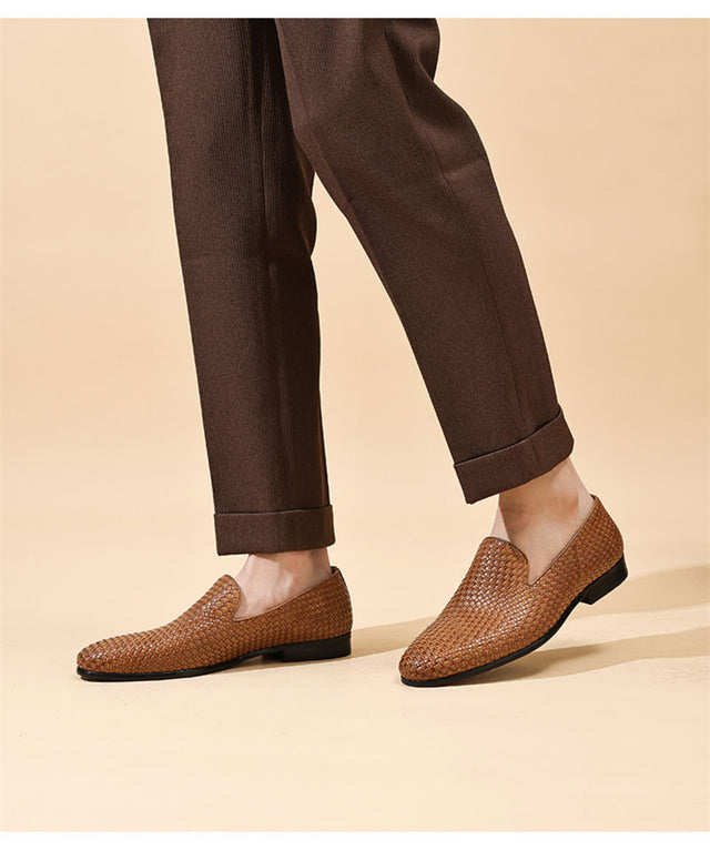 Noirelle Croco Luxe Lace-Ups