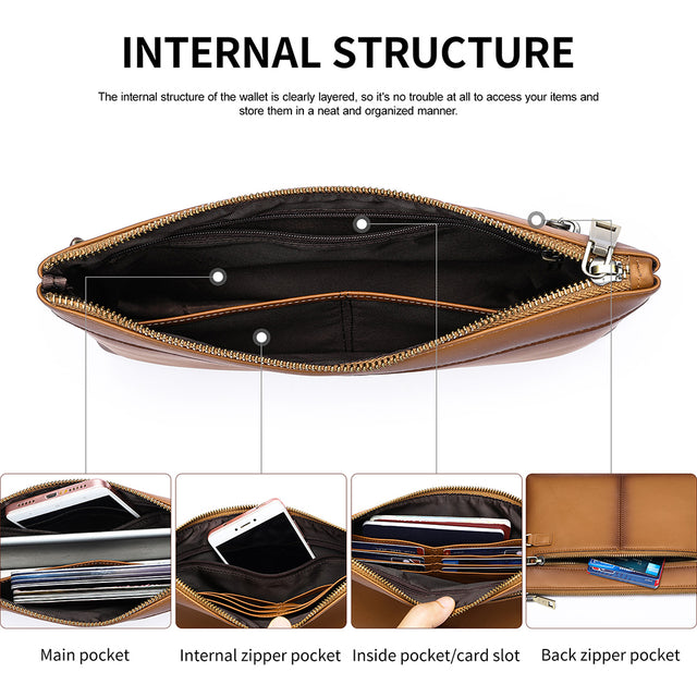 Ebonique Serenity Zip Wallet