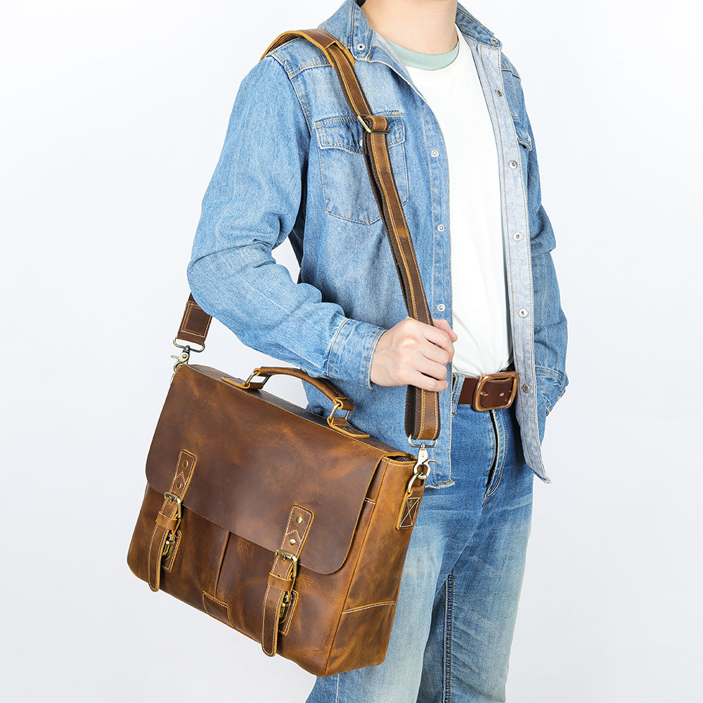 Opulessa Office Croco Satchel