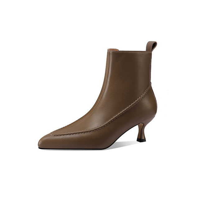 Veltique Sleek Zip Boots
