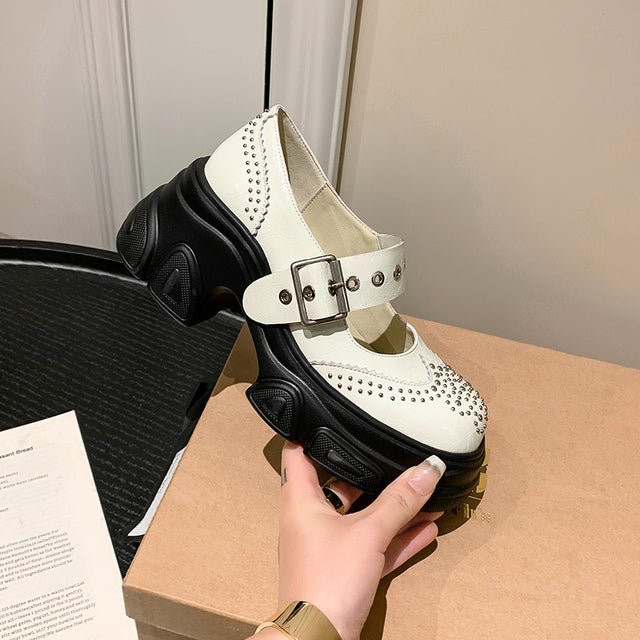 Veltique Luxalon Slip-On Heels