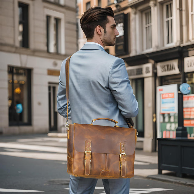 Opulessa Office Croco Satchel