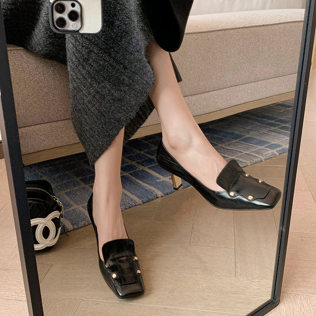 Veltique Business Slip Heels