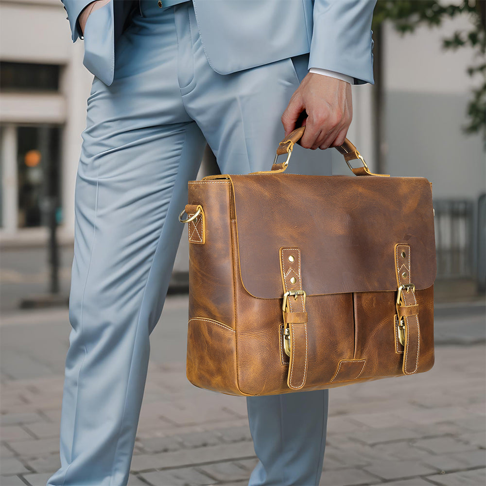 Opulessa Office Croco Satchel