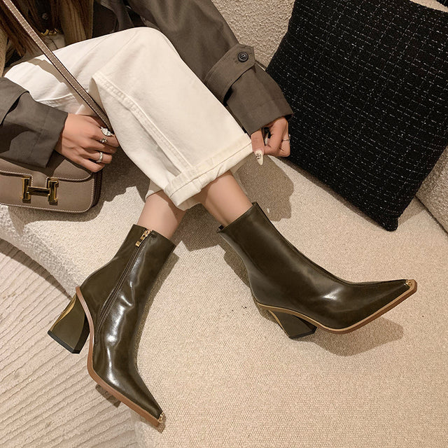 Serpatura Office Slip Boots