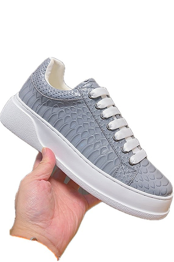 Vault Low-Top – Croc Green BLUE