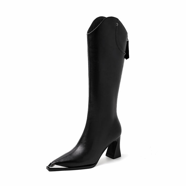 Opulessa Glam Zip-Up Boots