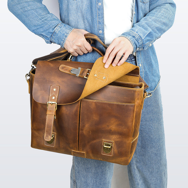 Opulessa Office Croco Satchel