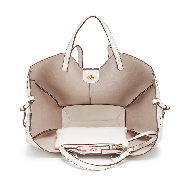 Veltique Leather Shoulder Bag