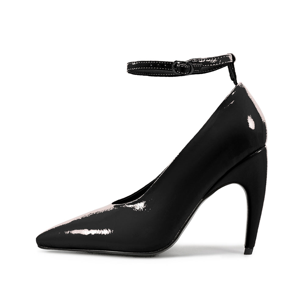 Ebonique Signature Ankle Strap Heels