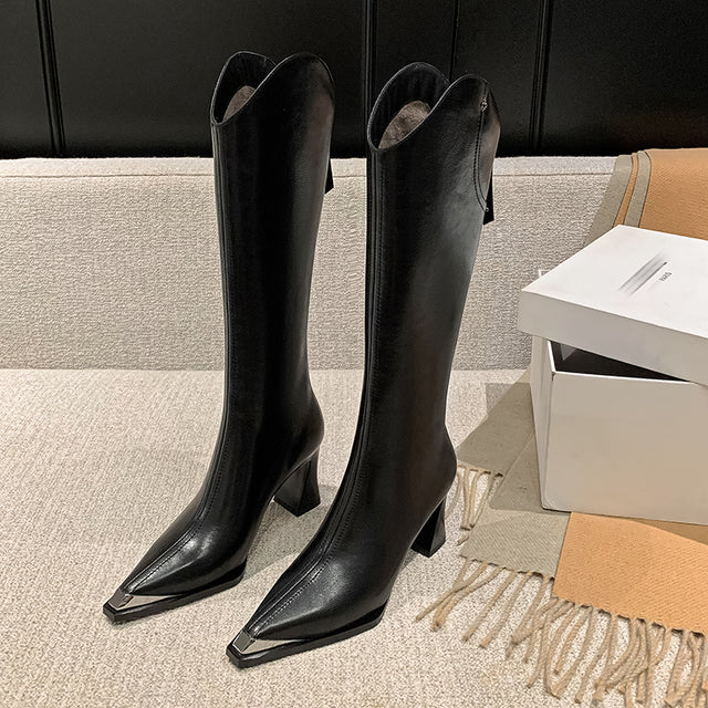 Opulessa Glam Zip-Up Boots