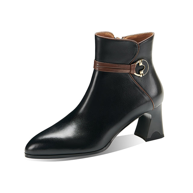 Veltique Croc Ankle Elegance