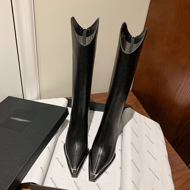 Opulessa Glam Zip-Up Boots