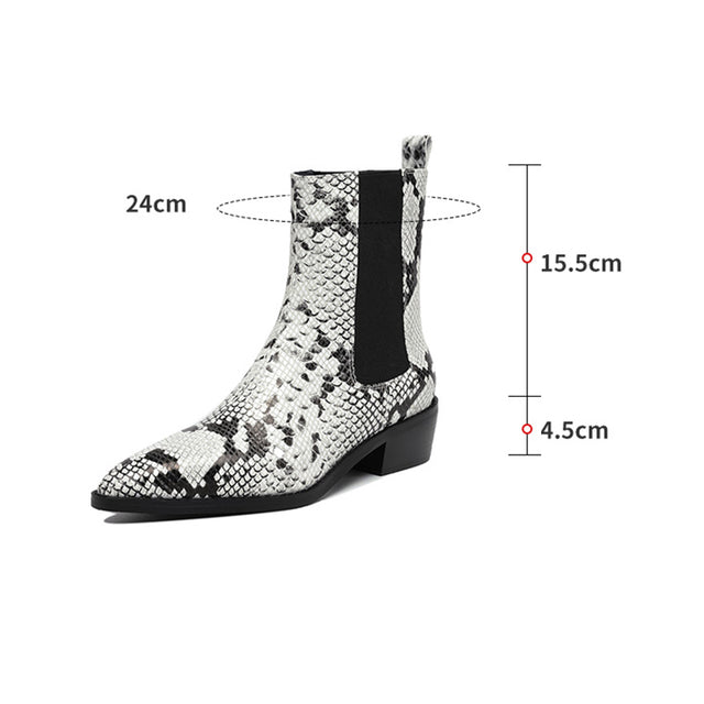 Zereluxe Slip On Ankle Boots