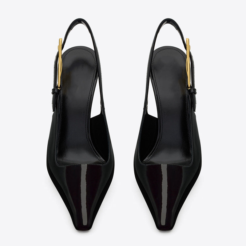 Opulessa Serpatura Buckle Heels