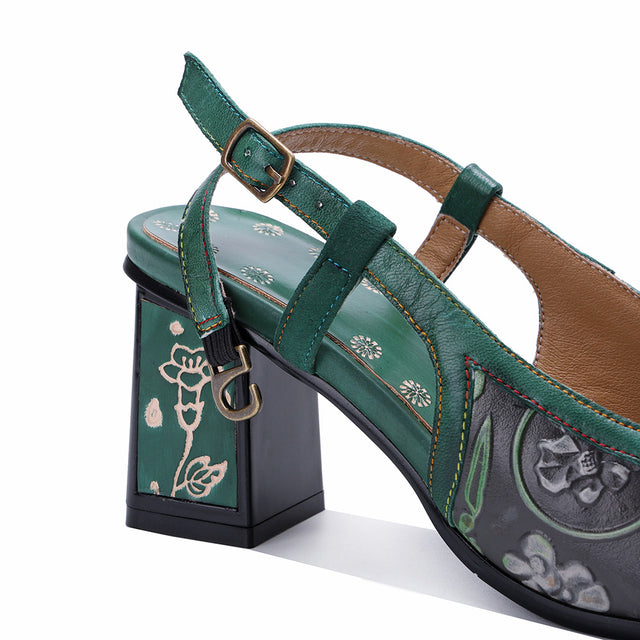 Diamoré Chic Buckled Heels