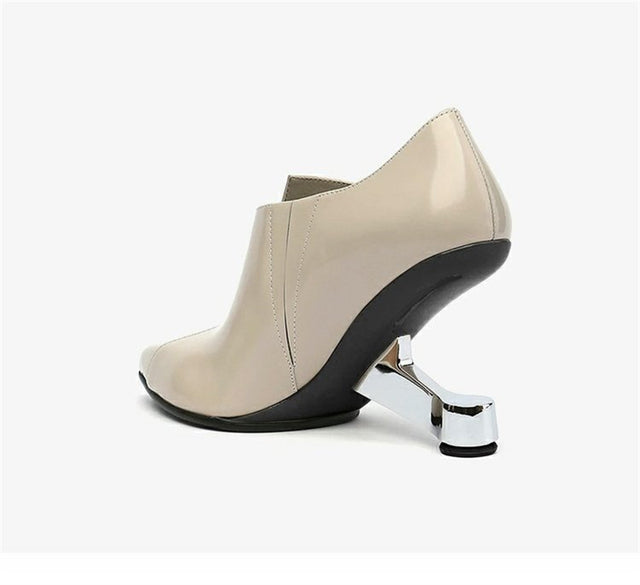 Opulessa Crocodile Office Heels