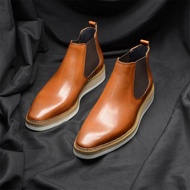 Veltique Elegant Slip-On Boots