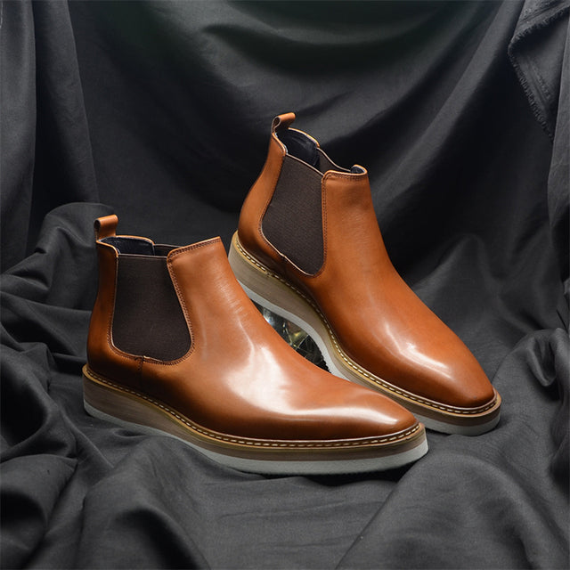 Veltique Elegant Slip-On Boots