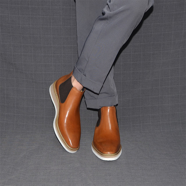 Veltique Elegant Slip-On Boots