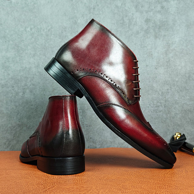 Serpatura Lace-Up Dress Boots