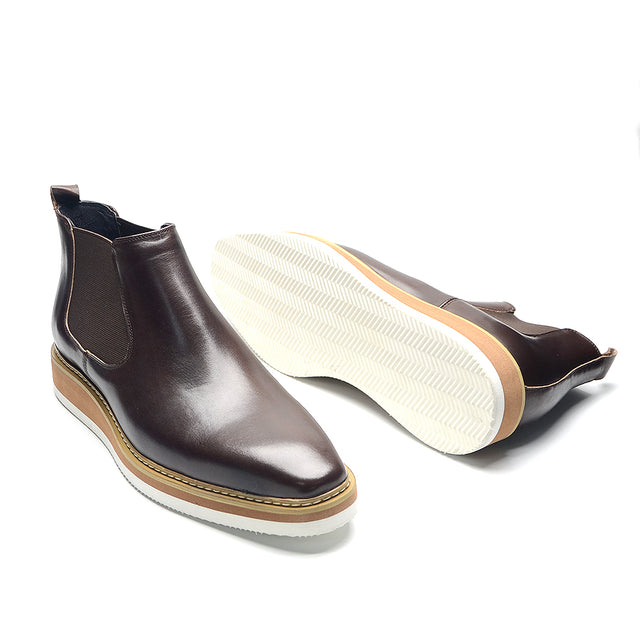 Veltique Elegant Slip-On Boots