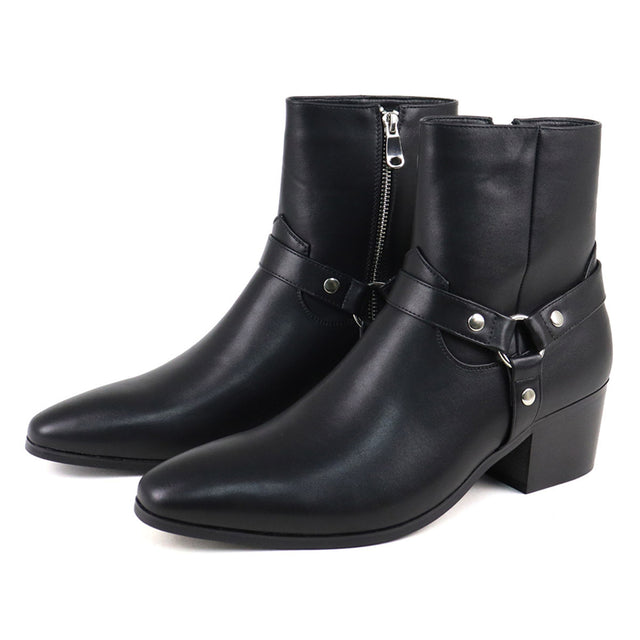 Ostranuxe Croco Pattern Boots
