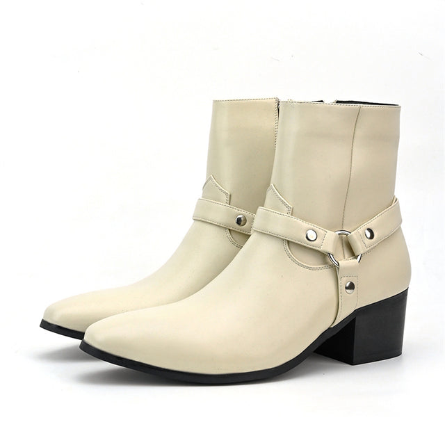Ostranuxe Croco Pattern Boots