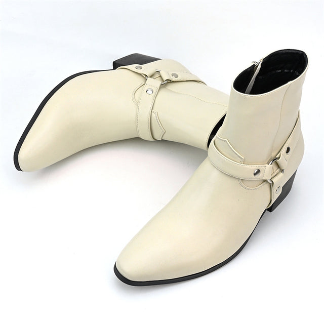 Ostranuxe Croco Pattern Boots