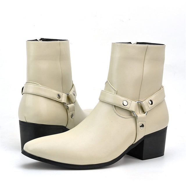 Ostranuxe Croco Pattern Boots