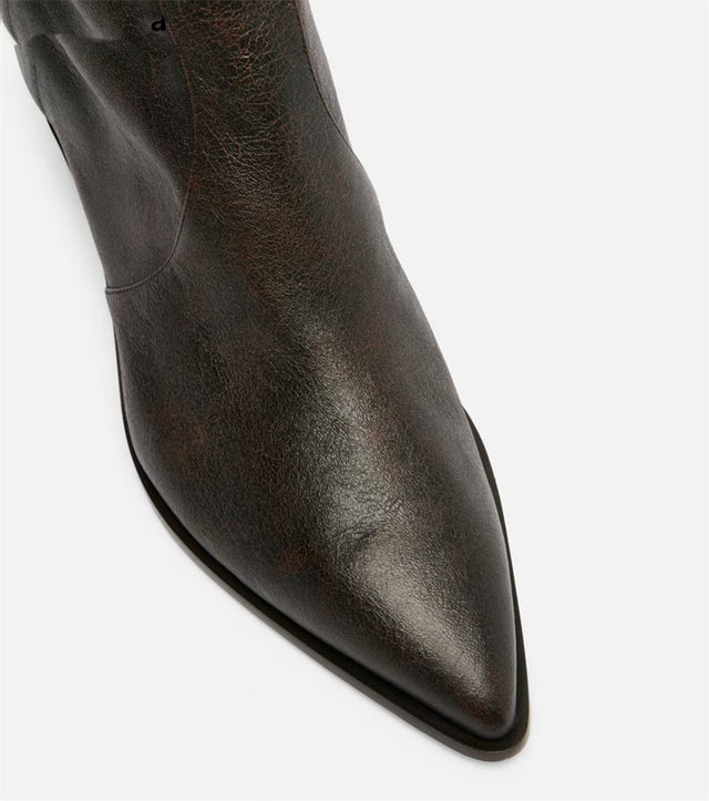 Veltique Chic High-Rise Boots