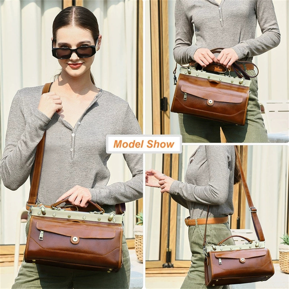 Serpatura Office Zip Crossbody Bag