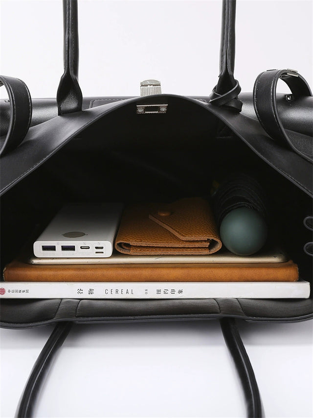 Veltique Leather Shoulder Bag