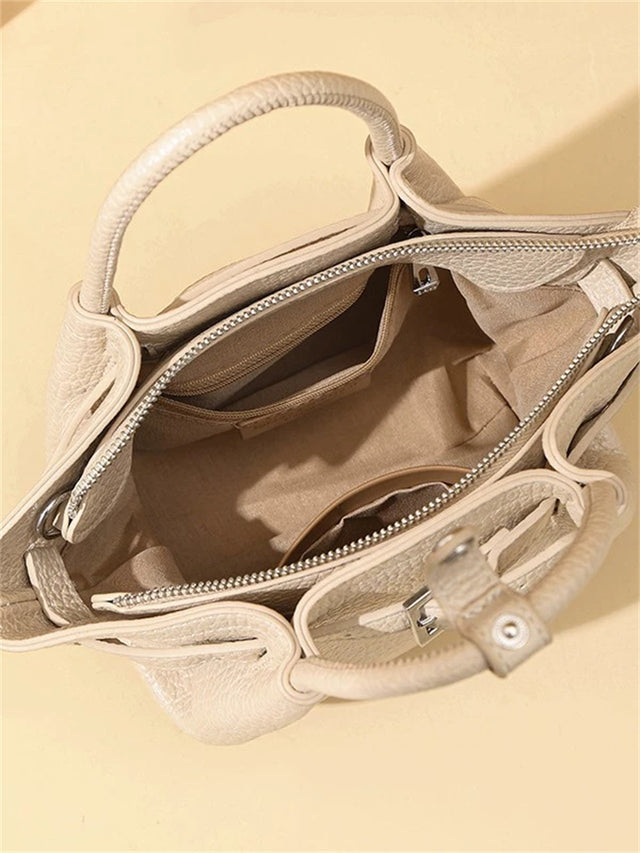 Veltique Leather Shoulder Bag